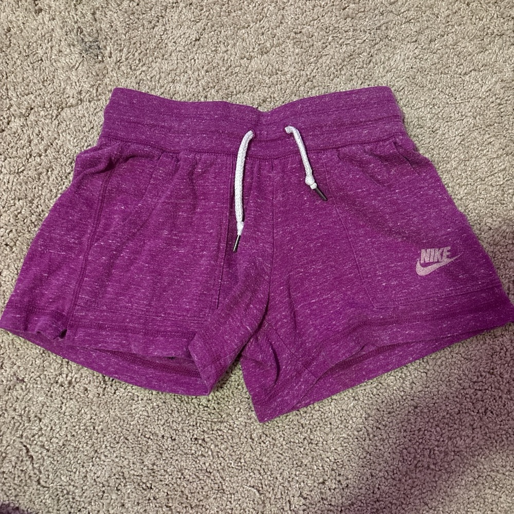 Purple Nike sportswear